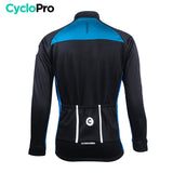 Thermique Cyclisme Bleue - Thermika Veste thermique velo CycloPro 